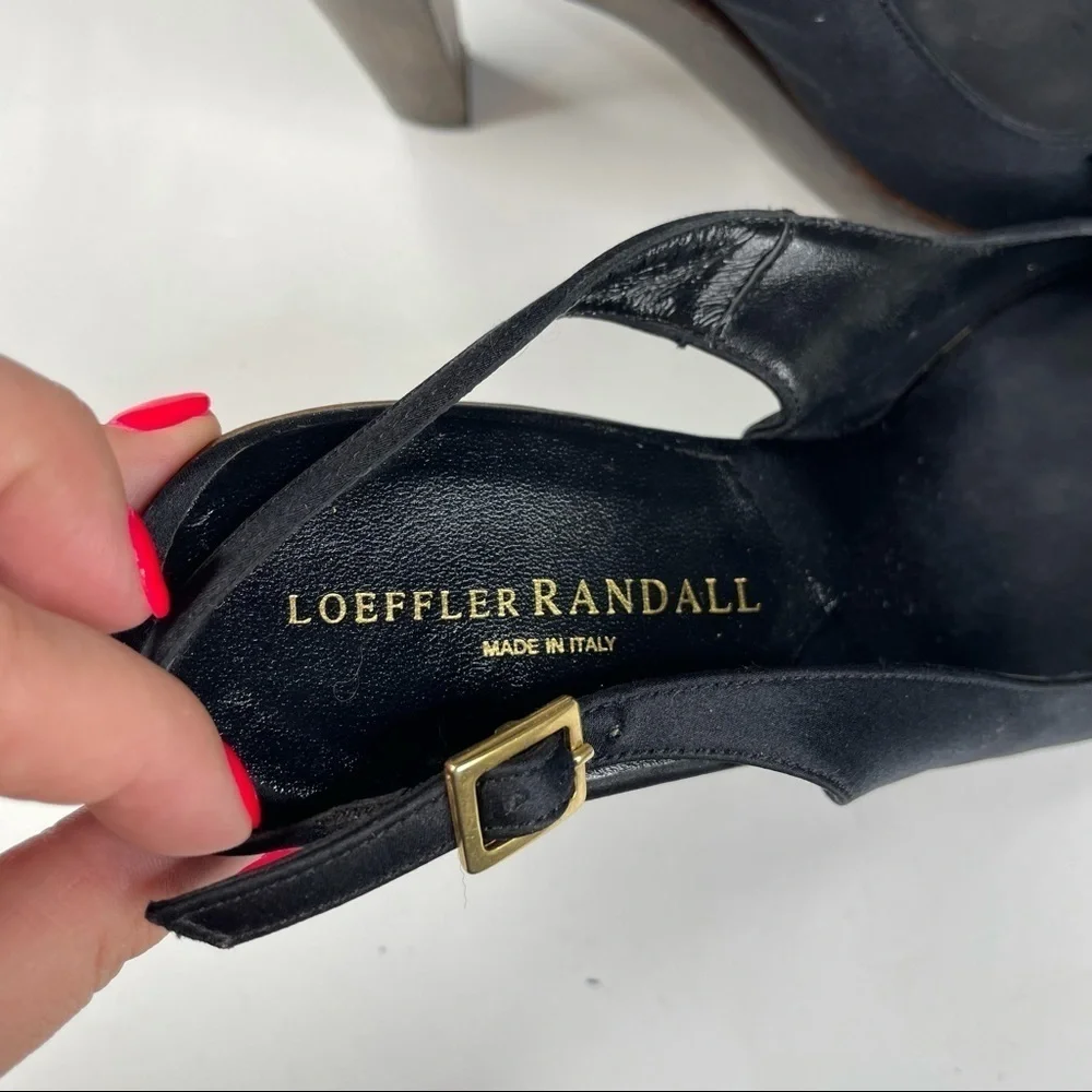 Loeffler Randall Slingback‎ Wood Heels Size 7